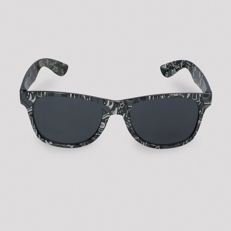 Defqon.1 sunglasses black/grey
