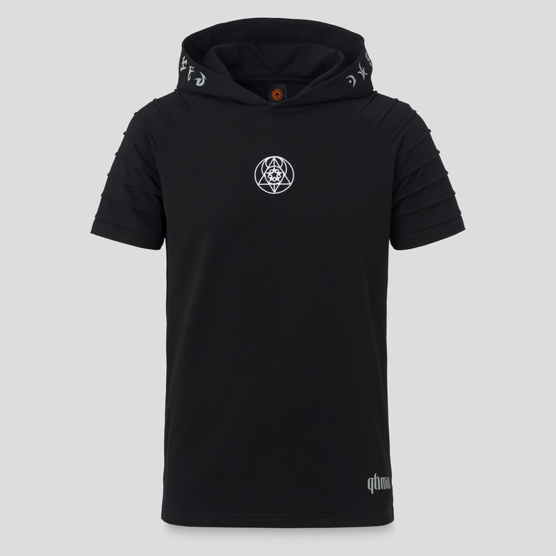 Qlimax hooded t-shirt black/white