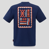Defqon.1 t-shirt navy/orange