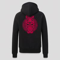 Defqon.1 path of the warrior hoodie black/red