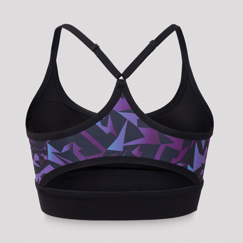 Defqon.1 Warrior Workout Sport bra black/purple