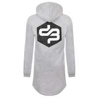 DECIBEL HOODED DRESS GREY