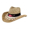 Pussy Lounge Pussy Lounge straw hat brown/pink