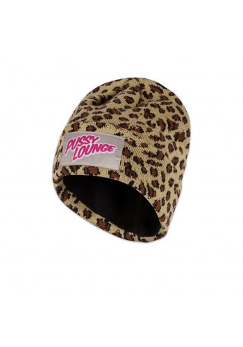 Pussy Lounge beanie panther/pink 