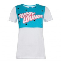 Pussy Lounge t-shirt white/mint