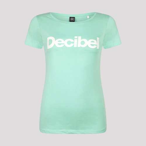 Decibel t-shirt mint/white 