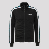 Decibel track jacket black/white