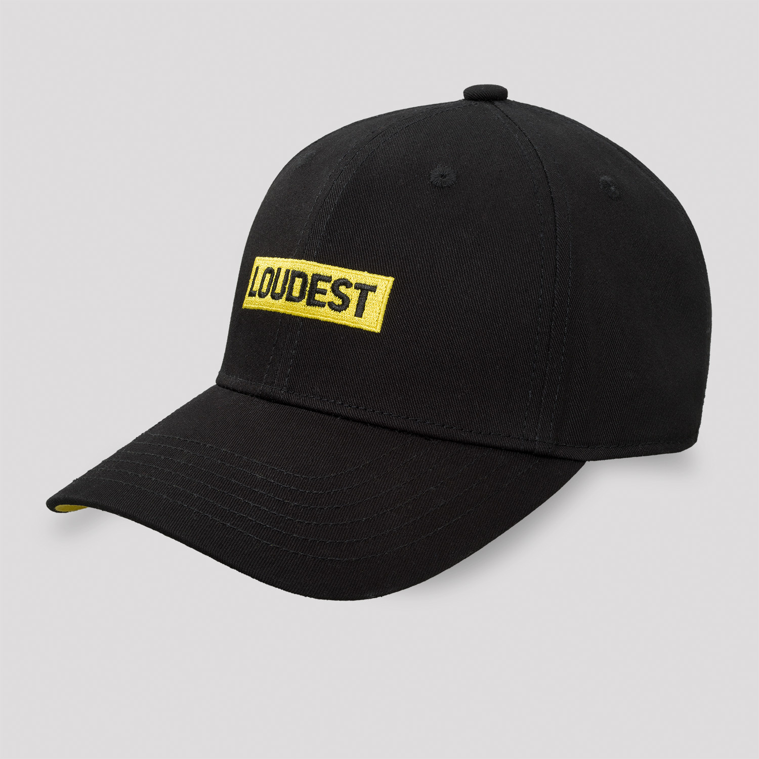 Decibel baseball cap black/yellow