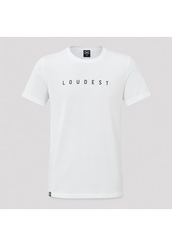 Decibel t-shirt white/black 