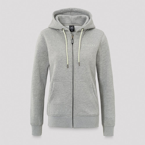 Decibel hooded zip grey/mint 