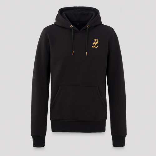 Pussy Lounge hoodie black/gold 