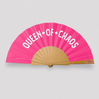 Pussy Lounge handfan queen pink/gold