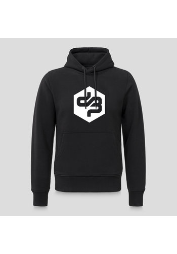 Decibel hoodie black/white 