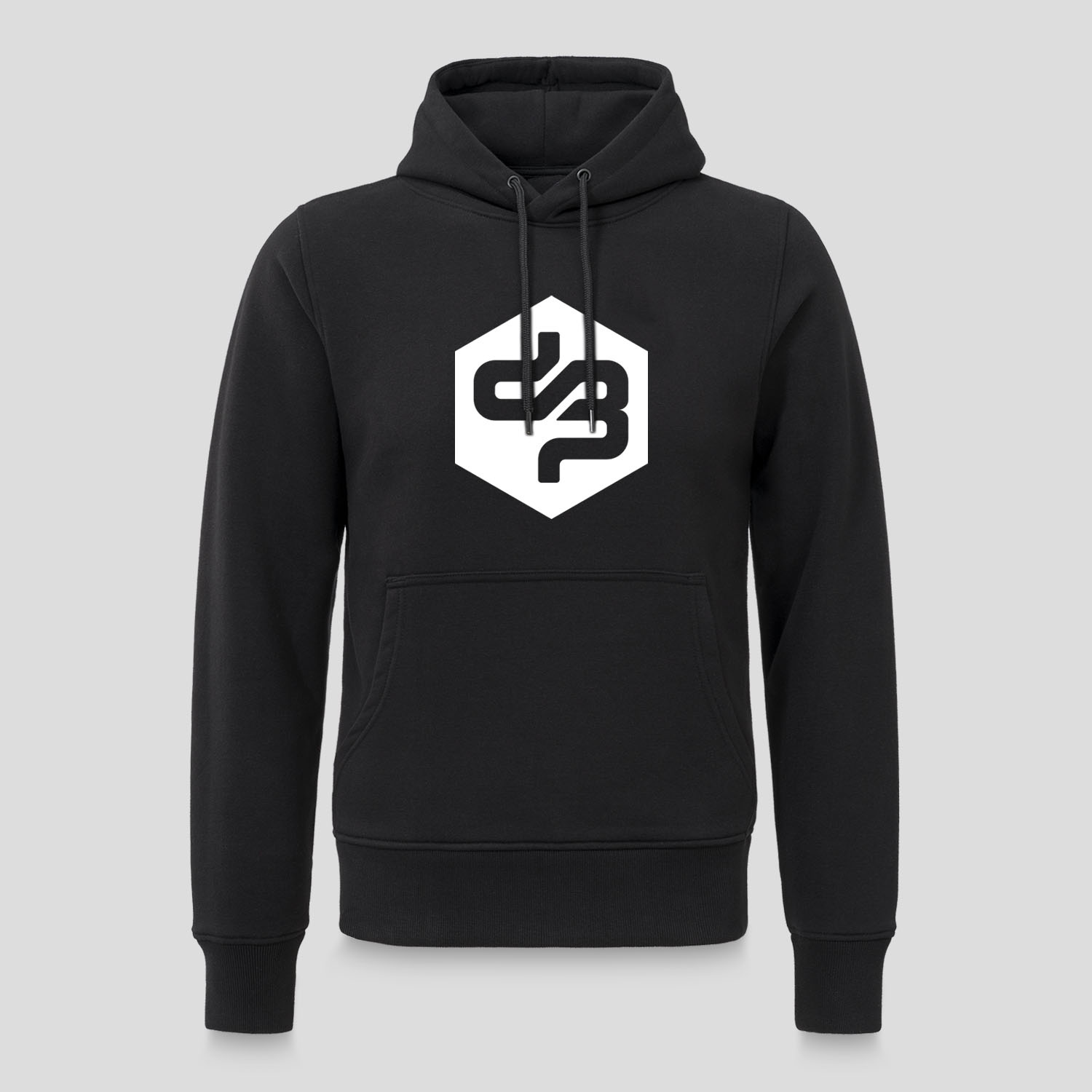 Decibel hoodie black/white