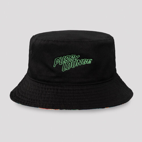 Pussy Lounge flower bucket hat 