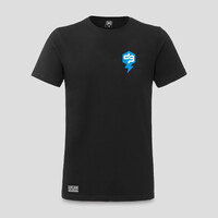 Decibel T-Shirt black/blue men