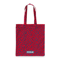 Mysteryland cotton bag red/leopard