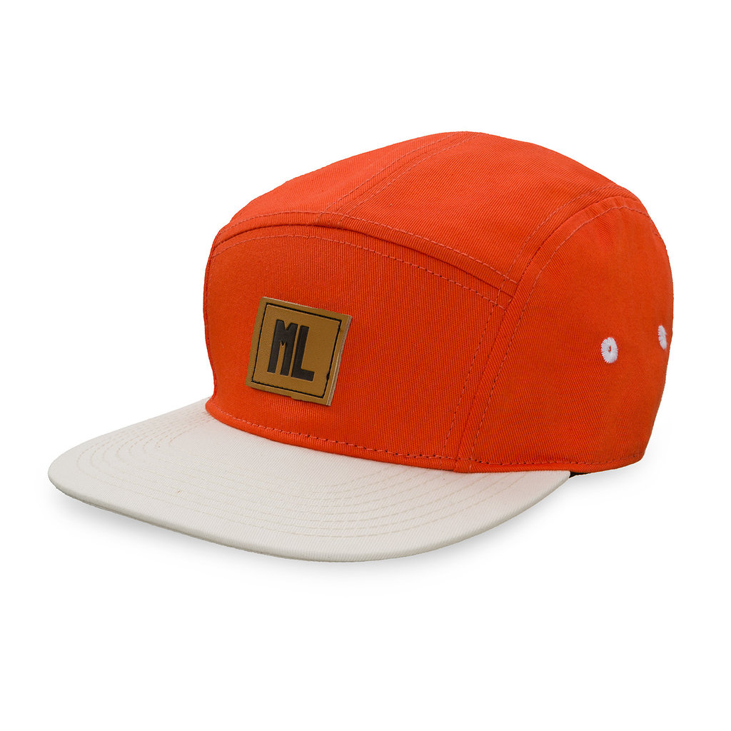 Mysteryland 5 panel cap warm red/off white