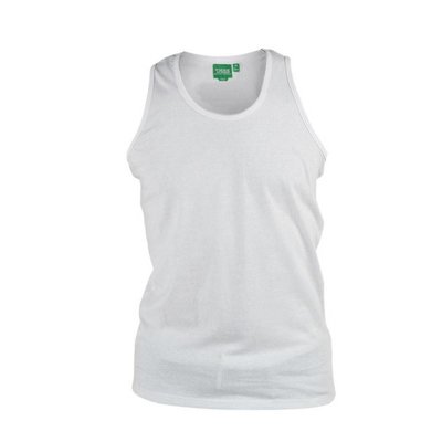 Duke/D555 Tanktop Fabio weiß 2XL