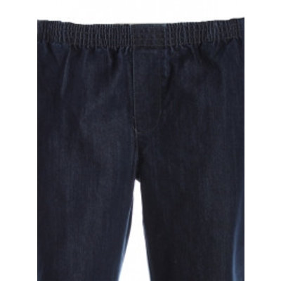 Luigi Morini Elastische jeans broek Amberg blauw Maat 33