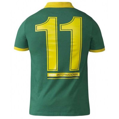Duke/D555 Poloshirt Silva Brazil grün 2XL