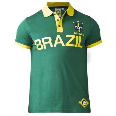 Duke/D555 Poloshirt Silva Brazil grün 3XL