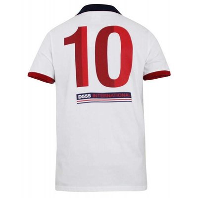 Duke/D555 Polo shirt England white 3XL