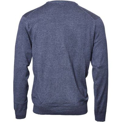 North56 Denim Pullover 83346B Blau Melange 2XL
