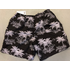 Kamro Schwarze Palm 8XL Badeshorts