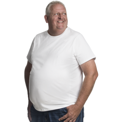 Alca T-shirt white 4XL