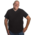 Alca T-shirt schwarzer V-Ausschnitt 8XL