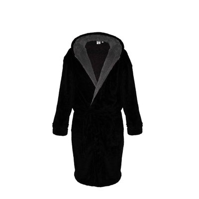 Duke/D555 D555 Bathrobe 910900 black 3XL