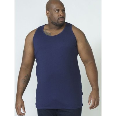 Duke/D555 Tanktop Fabio marineblau 2XL