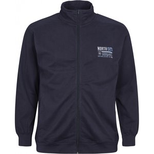 North Latitude Strickjacke 99863/580 Marine 4XL