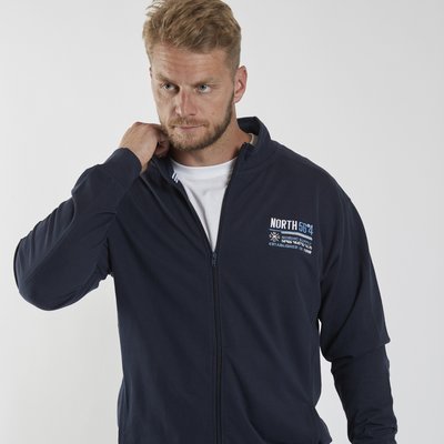 North Latitude Strickjacke 99863/580 Marine 4XL