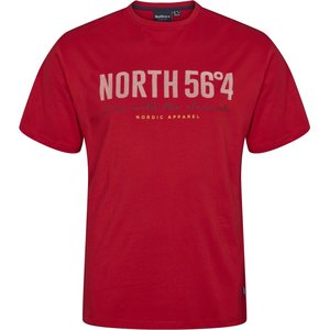 North56 T-shirt 99865/030 red 8XL