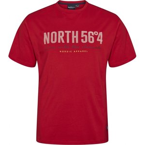 North56 T-shirt 99865/030 red 7XL