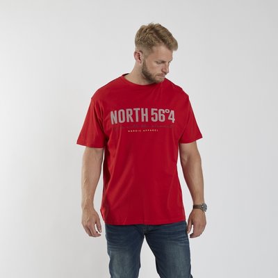 North Latitude T-Shirt 99865/030 rot 2XL