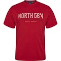 North Latitude T-shirt 99865/030 red 2XL