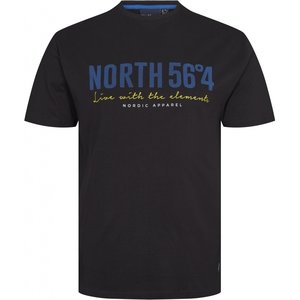 North56 T-shirt 99865/099 black 8XL