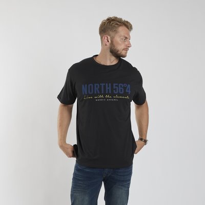North Latitude T-Shirt 99865/099 schwarz 7XL