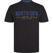 North56 T-shirt 99865/099 black 4XL