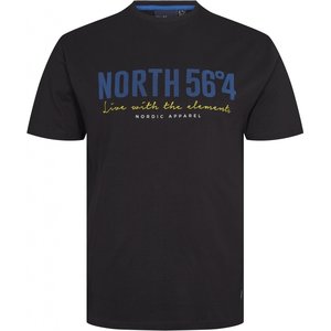 North Latitude T-Shirt 99865/099 schwarz 2XL