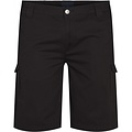 North Latitude Cargo short 99810/099 zwart 8XL
