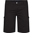 North Latitude Cargo short 99810/099 zwart 7XL