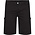 North Latitude Cargo short 99810/099 zwart 4XL