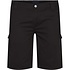 North56 Cargo short 99810/099 zwart 3XL