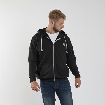 North56 Sweat cardigan 99832/099 black 5XL