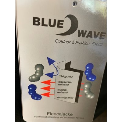 Blue Wave Fleece Jacket 0100/09 7XL