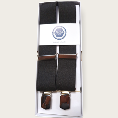 Portia Hosenträger schwarz 150